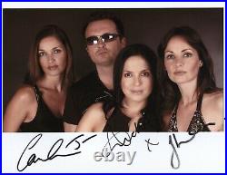 The Corrs (Band) Fully Signed Photo 100% Genuine in Person + COA Sharon Jim + 2