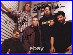 The Deftones (Band) Fully Signed 8 x 10 Photo Genuine In Person + Hologram COA