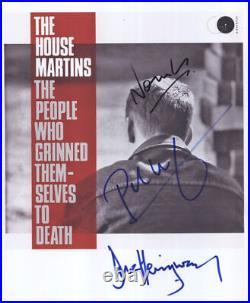 The Housemartins (Band) Signed 8 x 10 Genuine In Person Photo + Hologram COA