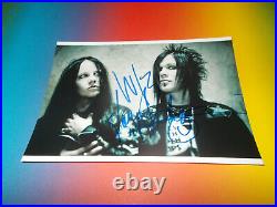 The Murderdolls Joey Jordison Signed Autograph Autograph Photo in Person