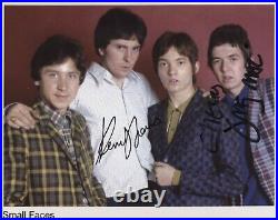The Small Faces (Band) Signed Photo Genuine In Person Ian McLagan Kenney Jones