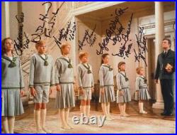 The Sound of Music photo signed In Person by ALL 7'children' BA466 RARE