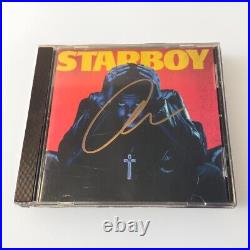 The Weeknd SIGNED Autograph Starboy CD Abel Tesfaye RARE