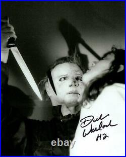 Thick WARLOCK SIGNED AUTOGRAPH 20x25cm Halloween In person autograph Michael Myer