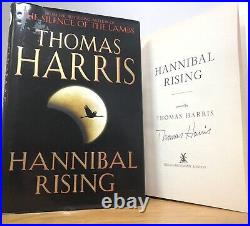 Thomas Harris Autograph signed Hannibal Rising UK First Edition 2006