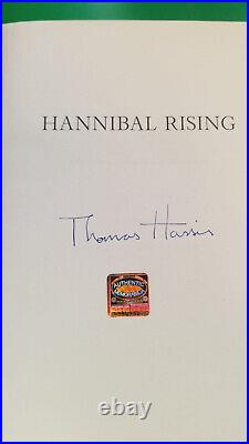 Thomas Harris Autograph signed Hannibal Rising UK First Edition 2006