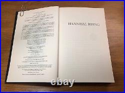 Thomas Harris Autograph signed Hannibal Rising UK First Edition 2006