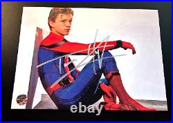 Tom Holland (MARVEL Spiderman) Signed 7x5 in. Photo Original Autograph withCOA