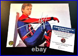 Tom Holland (MARVEL Spiderman) Signed 7x5 in. Photo Original Autograph withCOA