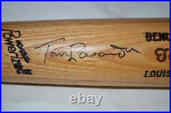Tommy Lasorda in person Signed Custom Baseball Bat Auto Autograph LA Dodgers RIP