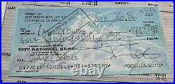 Tommy Lee Motley Crue 1986 Signed Autographed Personal Check Psa BAS Guaranteed