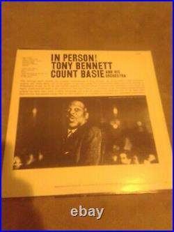 Tony Bennett In-Person Signed Autographed Album Vinyl