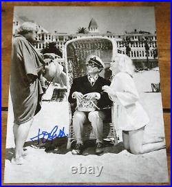 Tony Curtis Hand Signed Marilyn Monroe Photograph 4 In Person Uacc Dealer