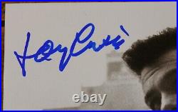 Tony Curtis Hand Signed Photograph 4 In Person Uacc Dealer