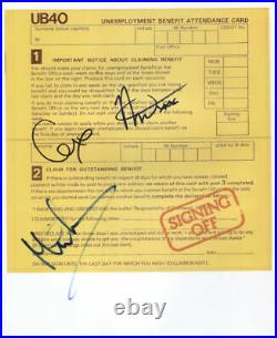 UB40 (Band) Ali Campbell Astro Signed Photo 100% Genuine in Person Hologram COA