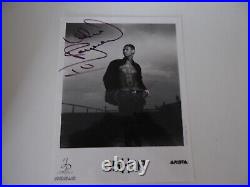 Usher Raymond, Autograph/Autograph, In-Person, Hand Signed, 2002, Promo, 20x25, Rare
