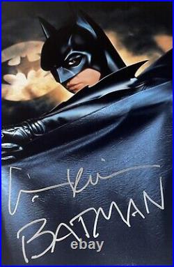 VAL KILMER Hand Signed BATMAN 16x20 Photo IN PERSON Autograph BECKETT CA CERT