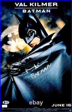 VAL KILMER Signed BATMAN 11x17 Photo IN PERSON Autograph CA CERT