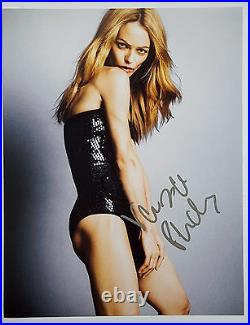 VANESSA PARADIS In-Person Signed 11x14 Hot Sexy Sultry Photo Singer Actress /COA