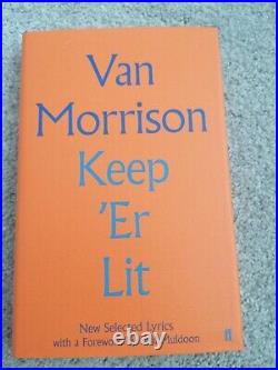 Van Morrison Signed Book Rare In Person Lp Vinyl Record Eric Clapton Proof CD