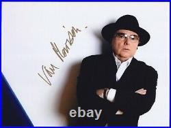 Van Morrison Very Rare Amazing In Person Signed With Proof And Coa