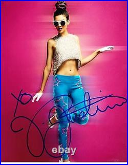 Victoria Justice Signed 8x10 Photo Autograph Victorious Fun Size In-person Coa E