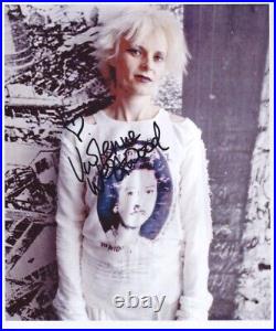 Vivienne Westwood UK Punk Icon Shot Signed Photo Genuine Obtained In Person COA