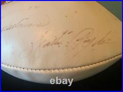 WALTER PAYTON SWEETNESS PERSONALIZED AUTOGRAPHED FOOTBALL Chicago Bears Legend