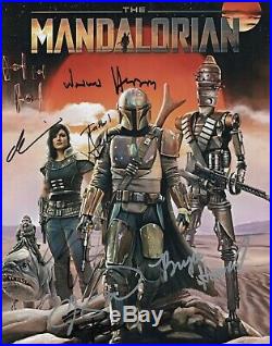 Werner Herzog MANDALORIAN Star Wars Cast Signed 11x14 Photo IN PERSON Autograph