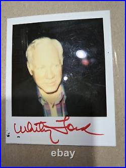 Whitey Ford polaroid autograph autographed signed in person rare htf baseball