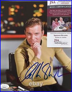 William Shatner signed in person 8x10 Autographed withJSA COA #4