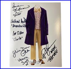 Willy Wonka Kids Autograph 8x10 Movie Photo! Signed x5 Cast Members In-Person