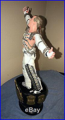 Wwe Shawn Michaels Collector's Ltd Edition 16 Statue Signed In Person! Psa/dna