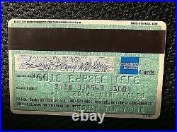 Yankees Bobby Murcer Signed One-of-a-kind Orig. Personal American Express Card