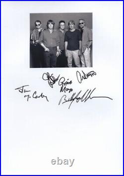 Yardbirds genuine autograph 8x12 photo signed In Person British Rock Band